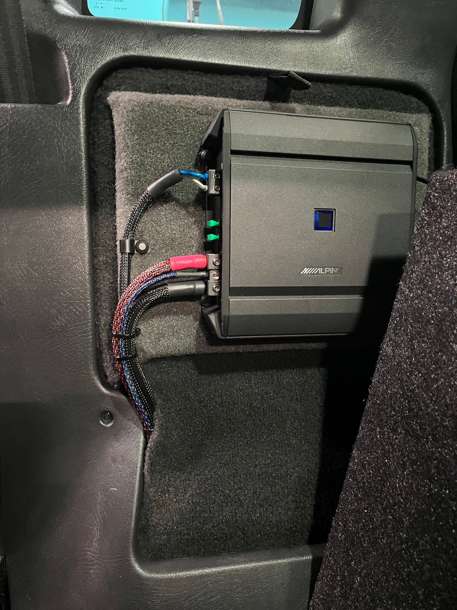 Alpine amplifier and subwoofer installation in s10 — JH Audio, Bowling Green VA