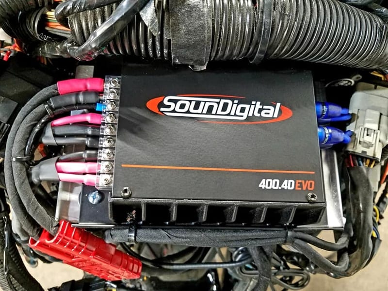 Car audio installation Bowling Green VA — amplifiers and speakers by JH Audio